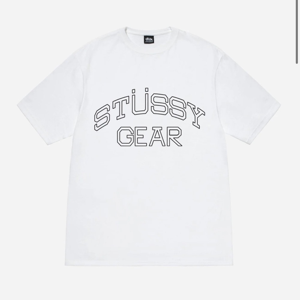 Stussy Stussy Gear Tee - White mens size XLarge